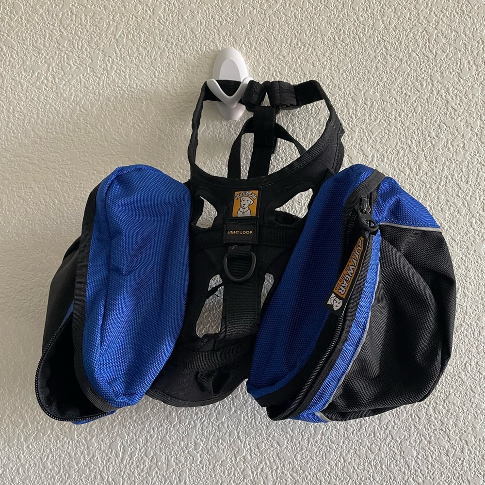 RuffWear DogPack Saddlebags XS gently used